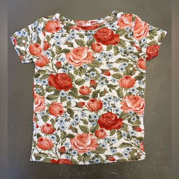 Posh Peanut Red Roses Floral Pajama Set - Picture 2 of 4